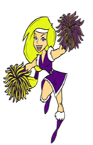 Vikings Cheerleading Logo